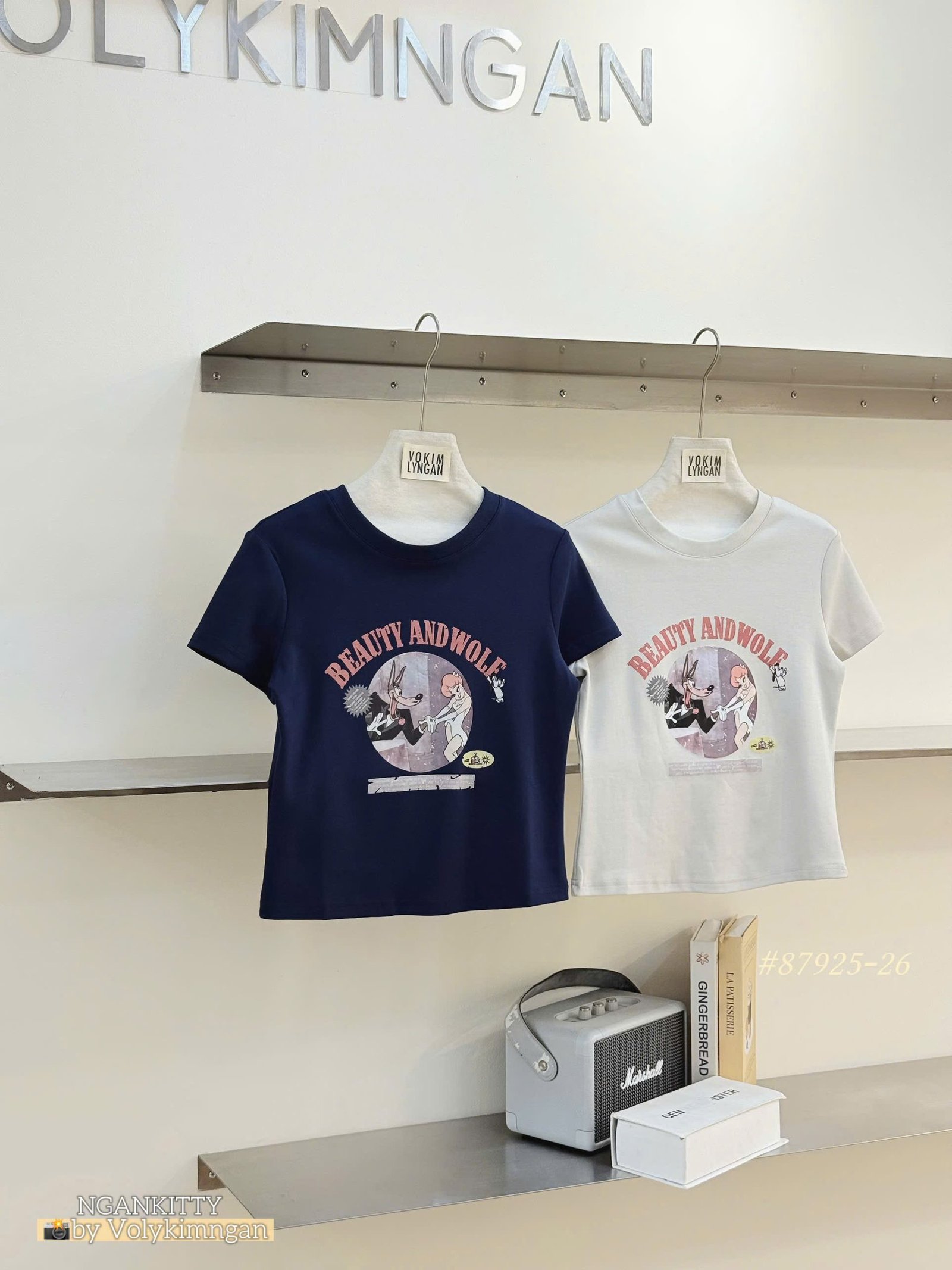 Áo babytee BEAUTY AN WOLF - Ảnh 5