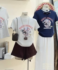 Alternative view of Áo babytee BEAUTY AN WOLF