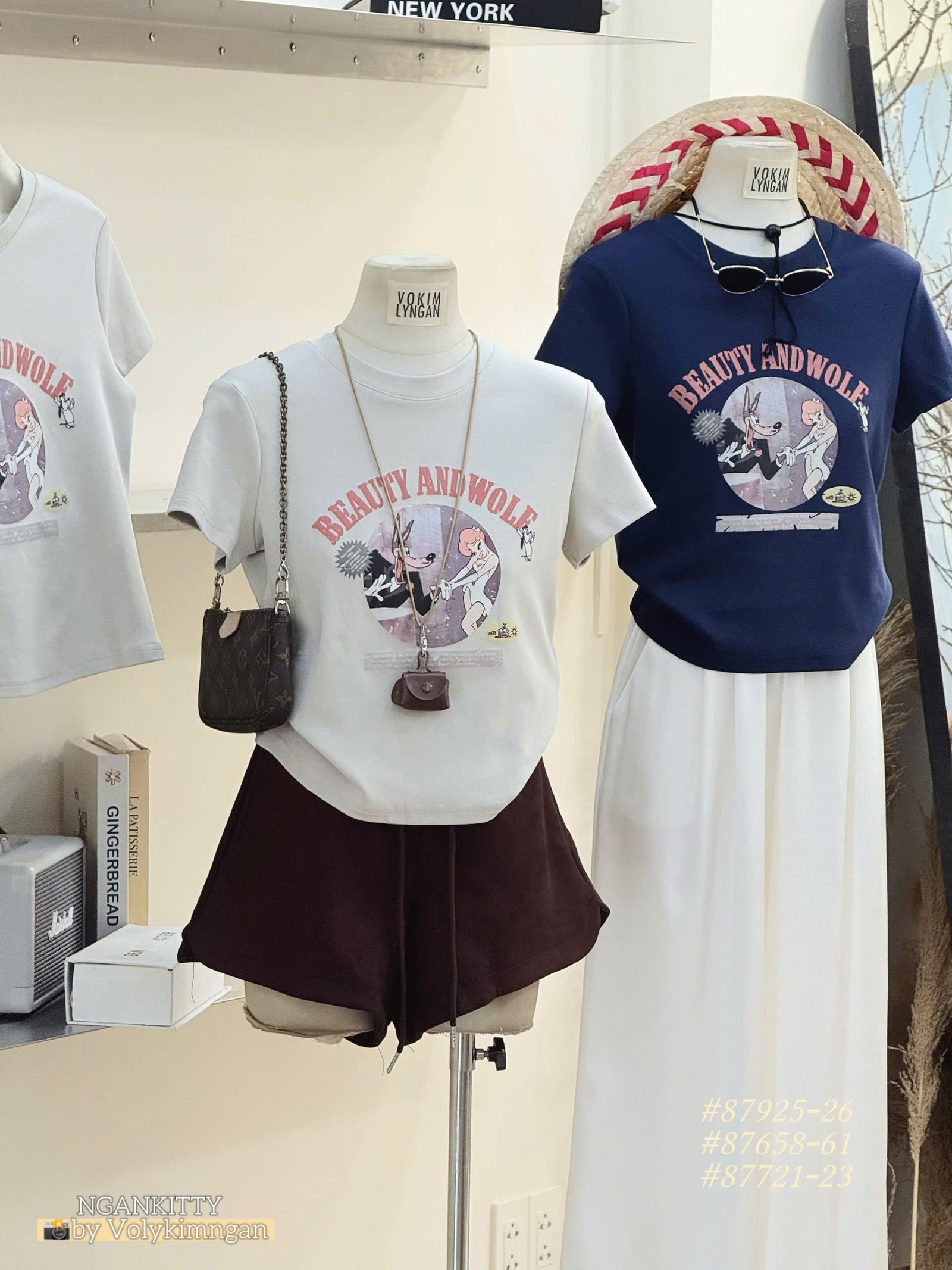 Áo babytee BEAUTY AN WOLF - Ảnh 2