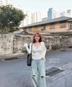 Set áo cadigan monte + 2s ren