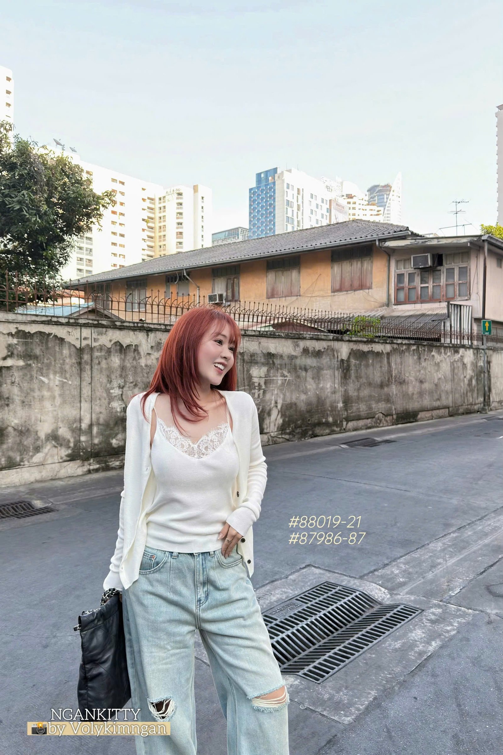 Set áo cadigan monte + 2s ren - Ảnh 5