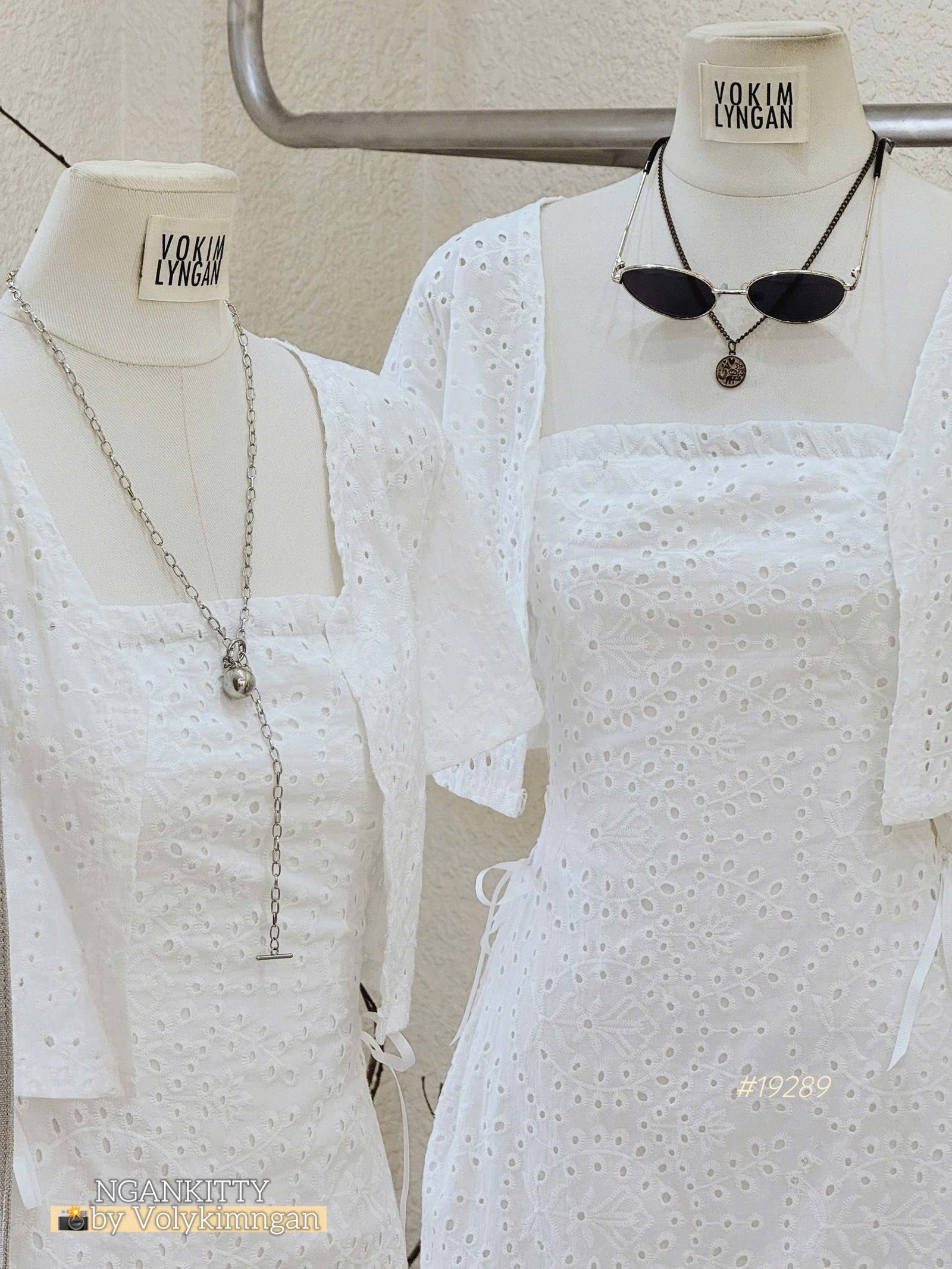Set Đầm Ống Xô + Khoác - Ảnh 5