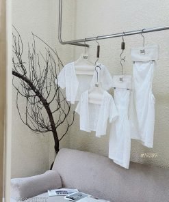 Set Đầm Ống Xô + Khoác