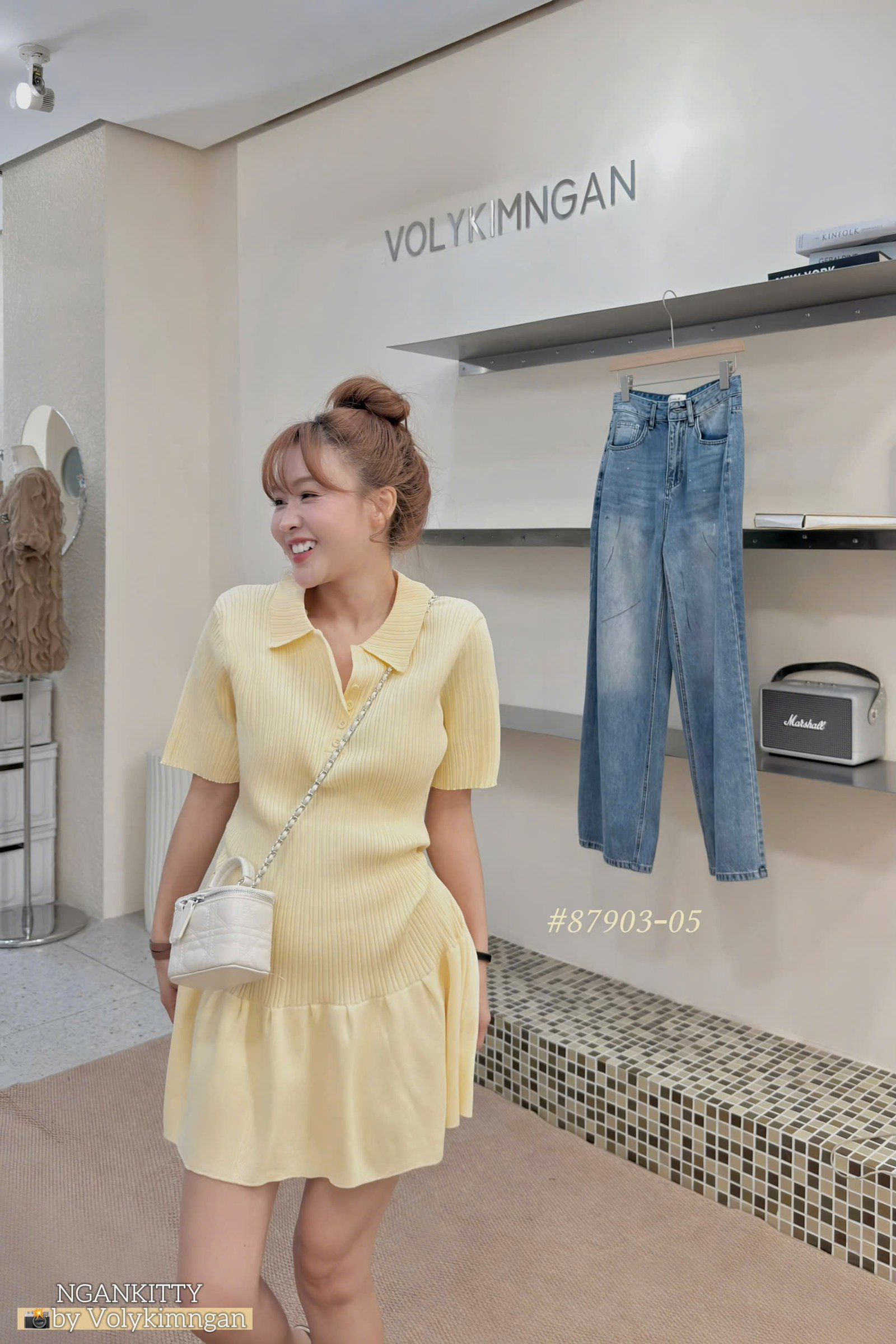 Váy montehi ngắn polo - Ảnh 7