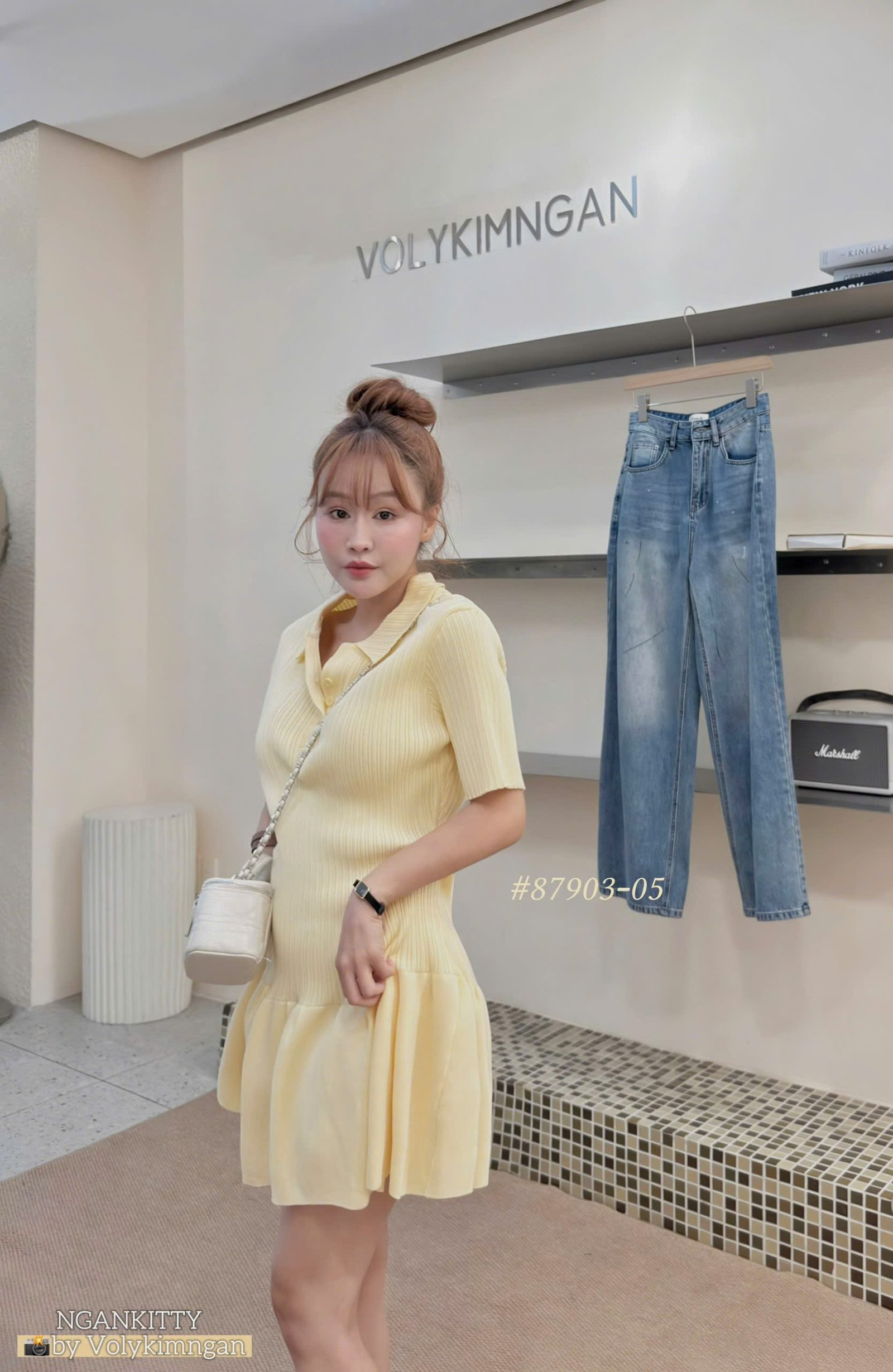 Váy montehi ngắn polo - Ảnh 8