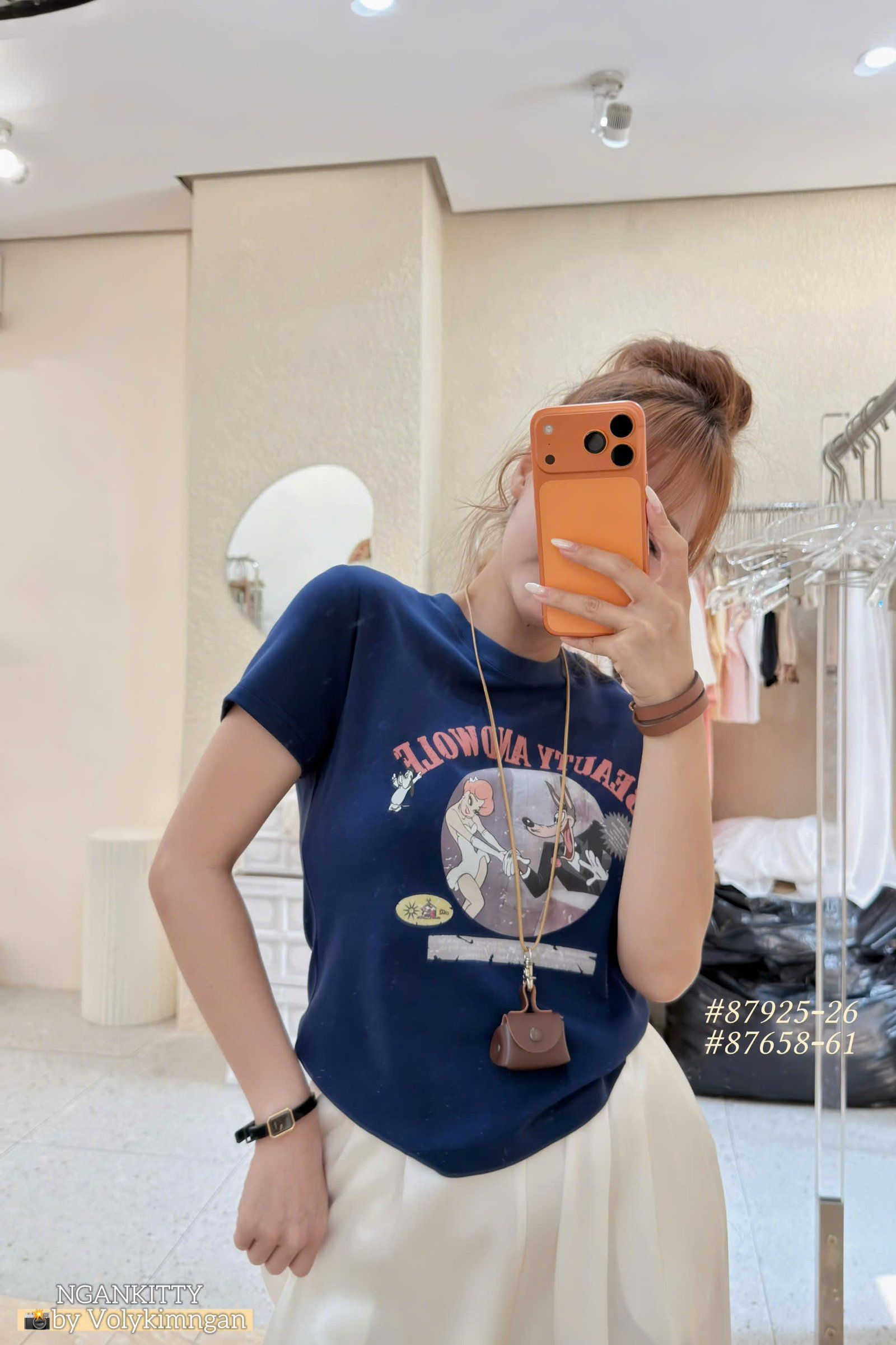 Áo babytee BEAUTY AN WOLF - Ảnh 8