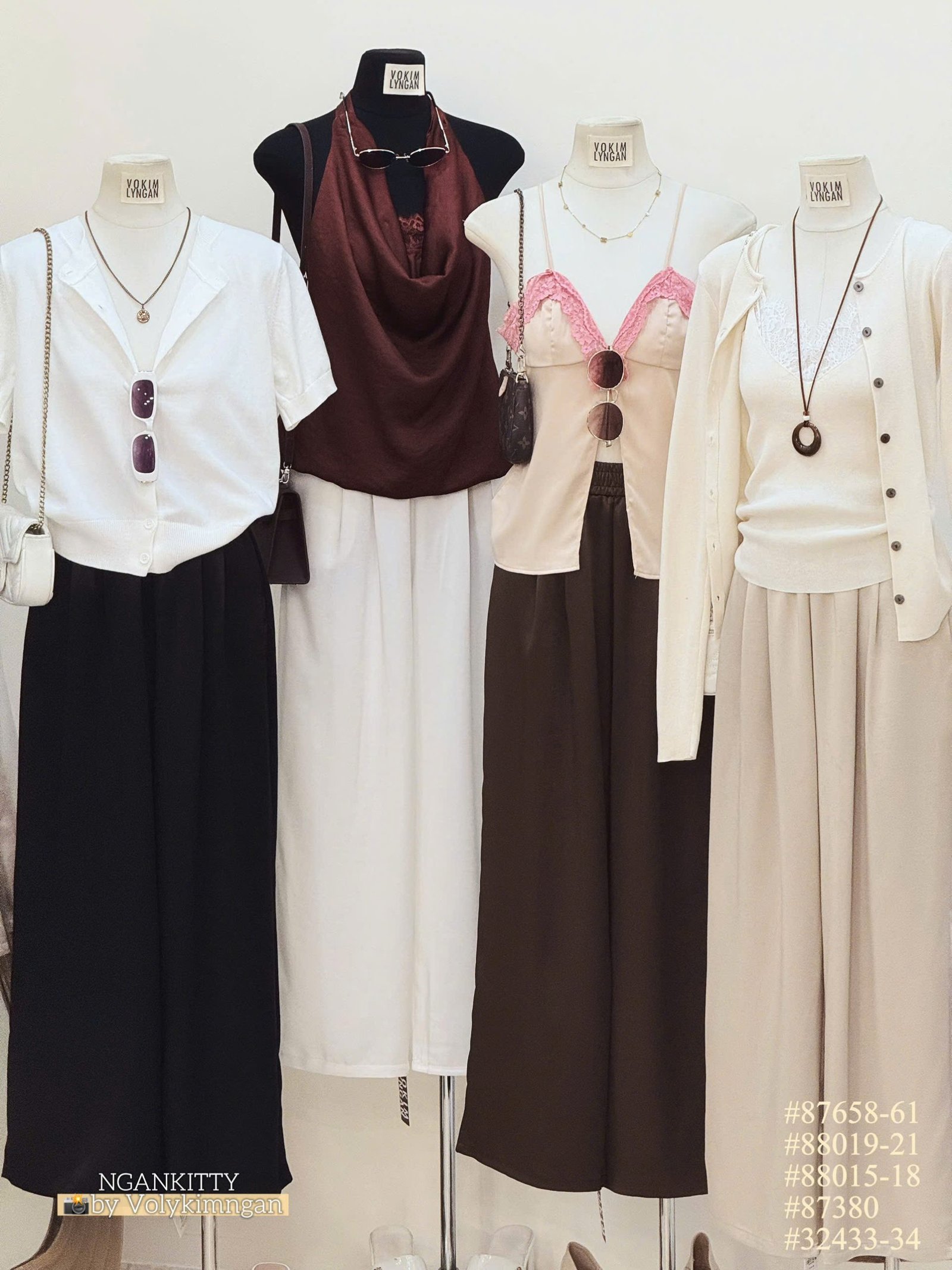 Quần lụa suông lưng chun