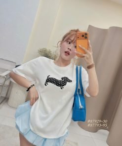 Áo chó chấm bi