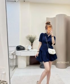 Váy montehi ngắn polo