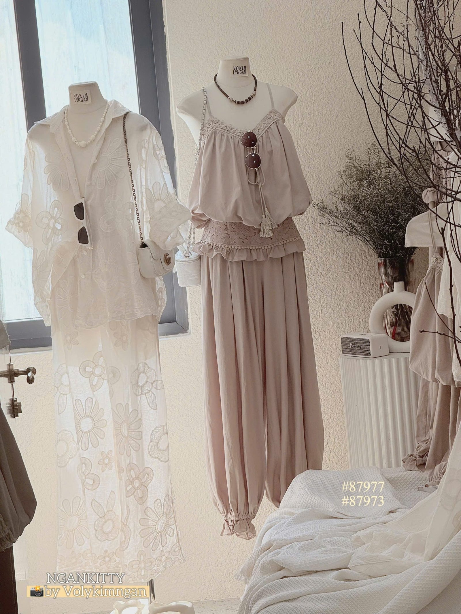 Set áo 2s bo ren quần Pom - Ảnh 11