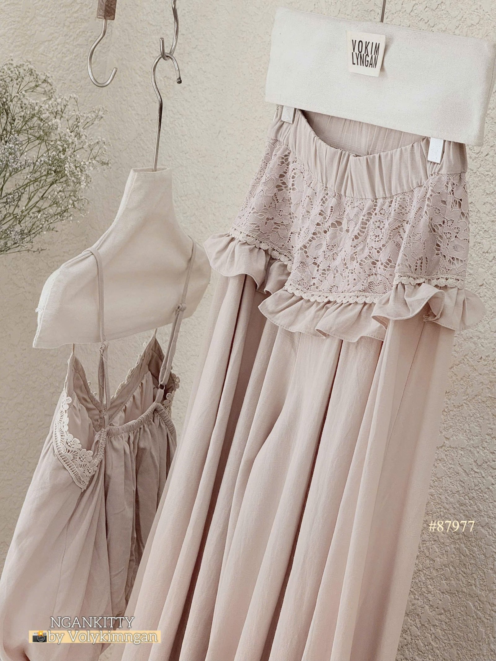 Set áo 2s bo ren quần Pom - Ảnh 5