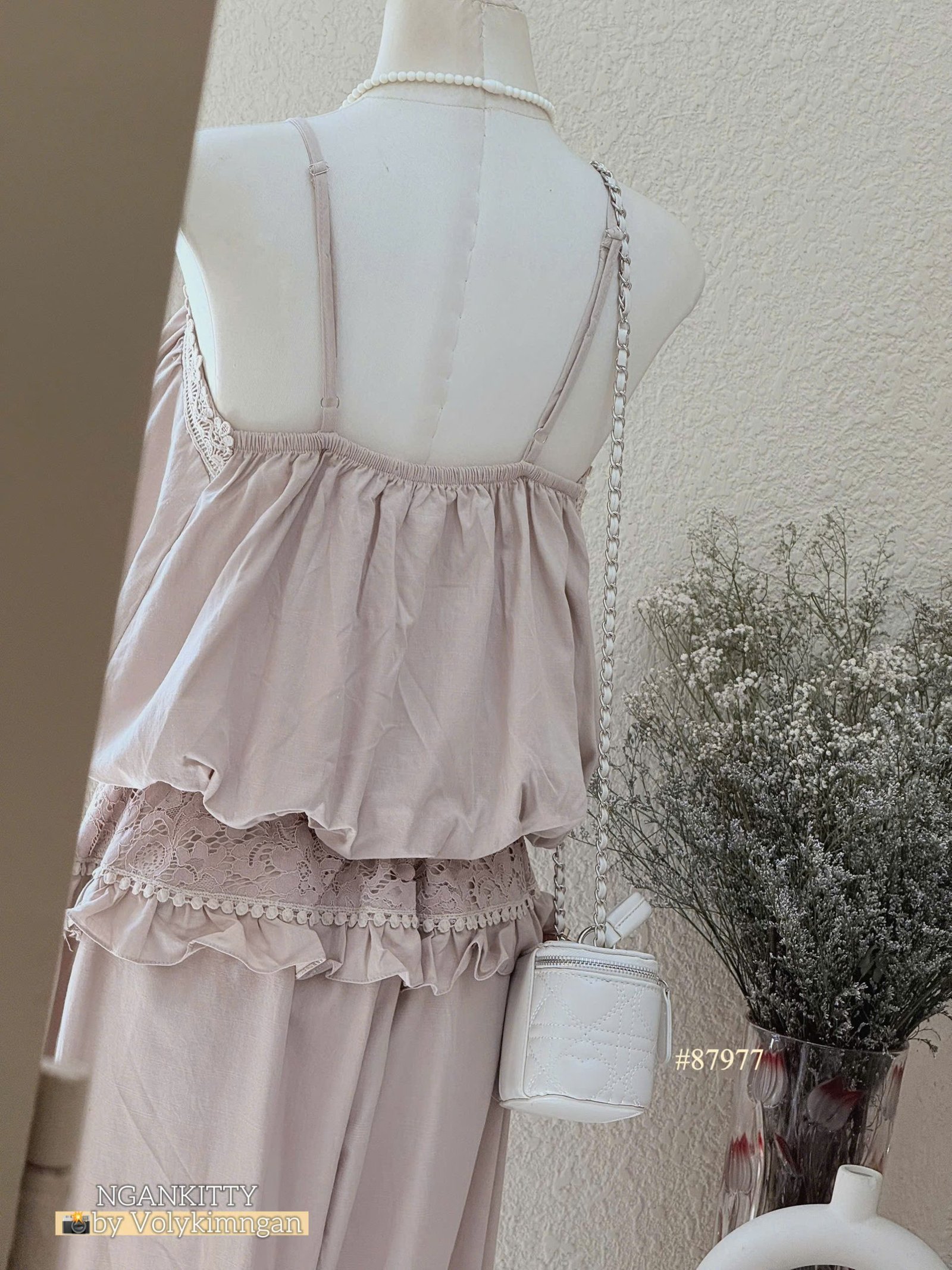 Set áo 2s bo ren quần Pom - Ảnh 14