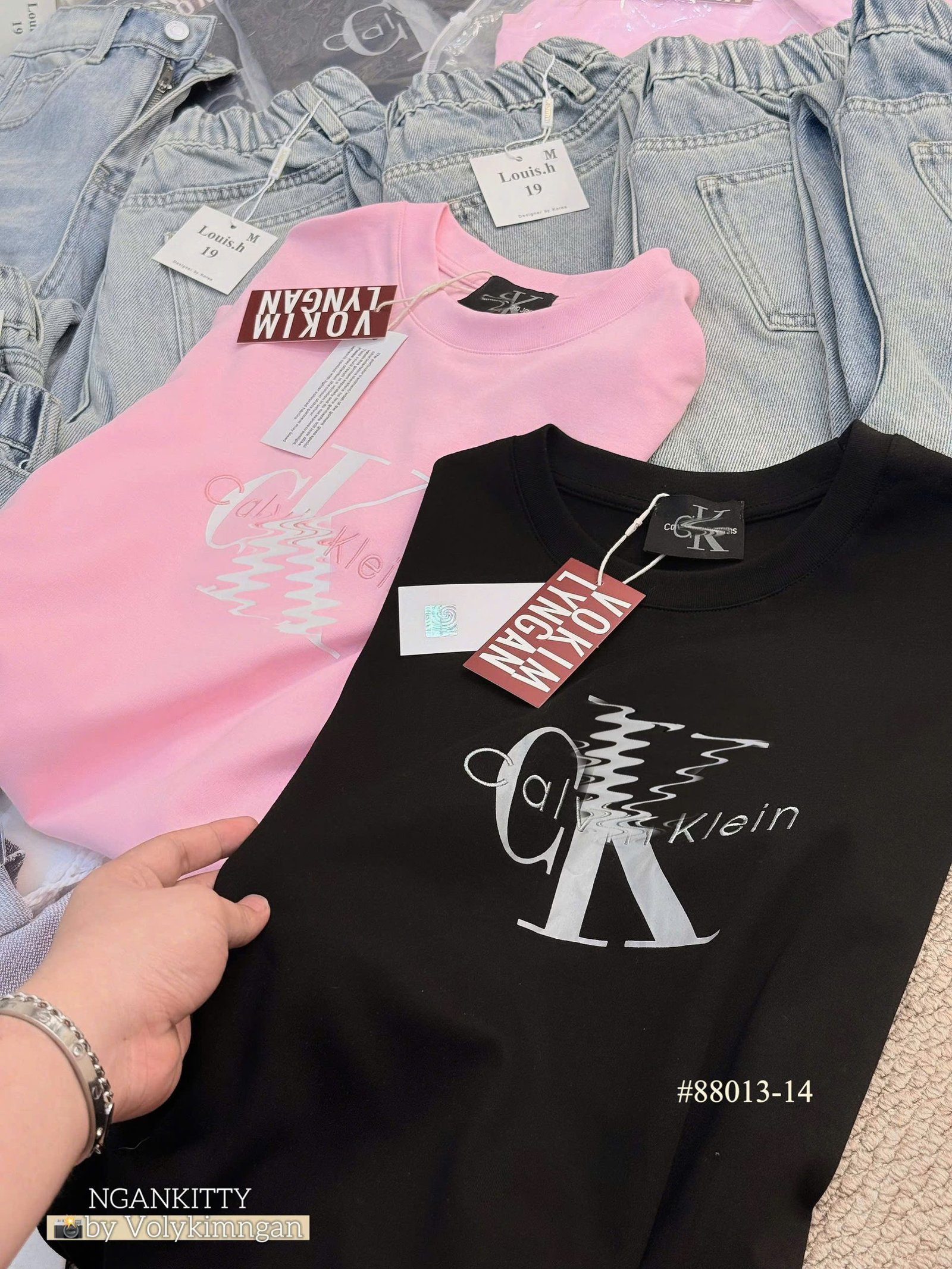 Áo Ck CalvinKlein thêu - Ảnh 3