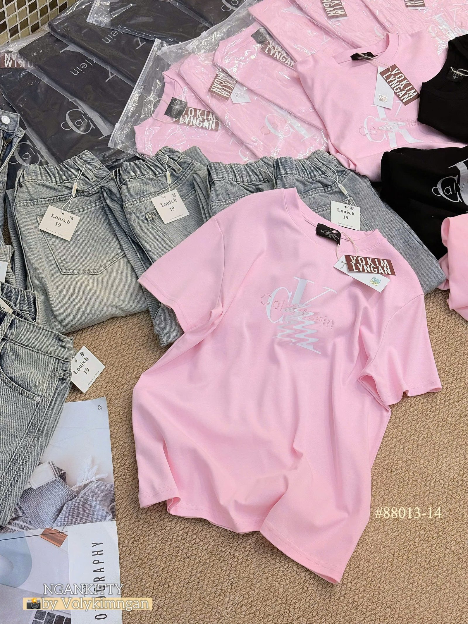 Áo Ck CalvinKlein thêu - Ảnh 4