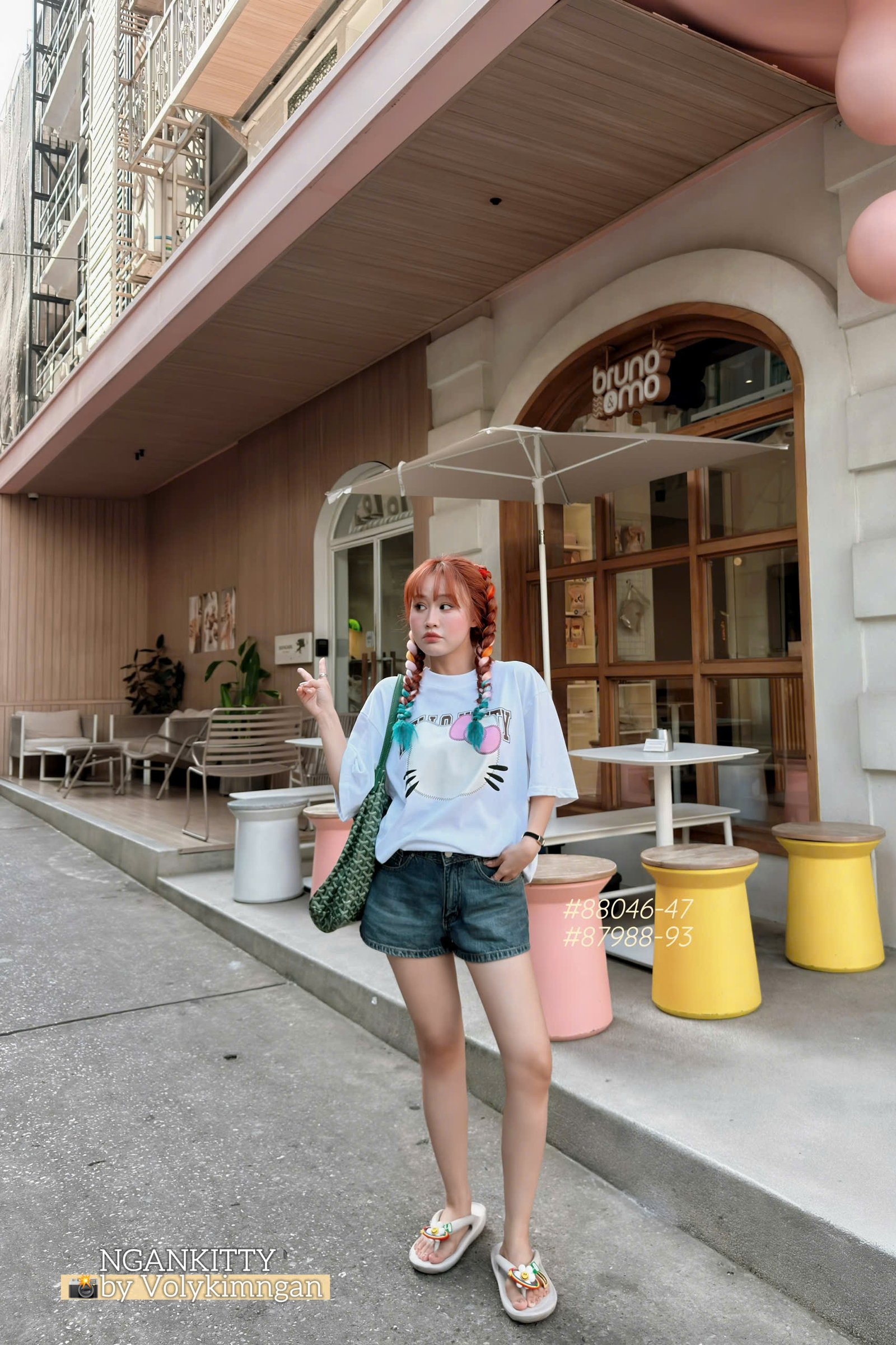 Áo Hellokitty x Gấu 13De - Ảnh 2