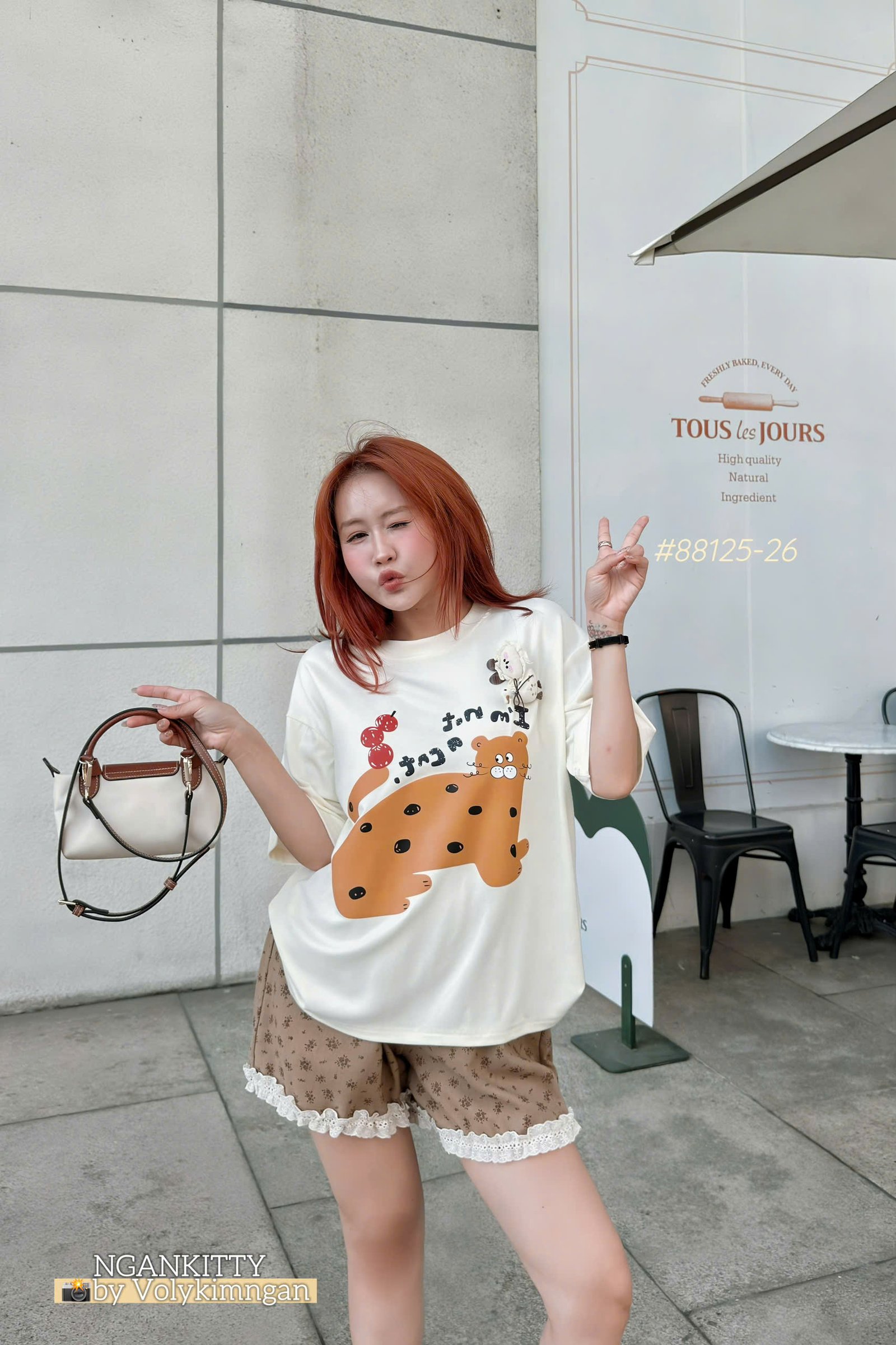 Set Mèo short hoa viền ren - Ảnh 13