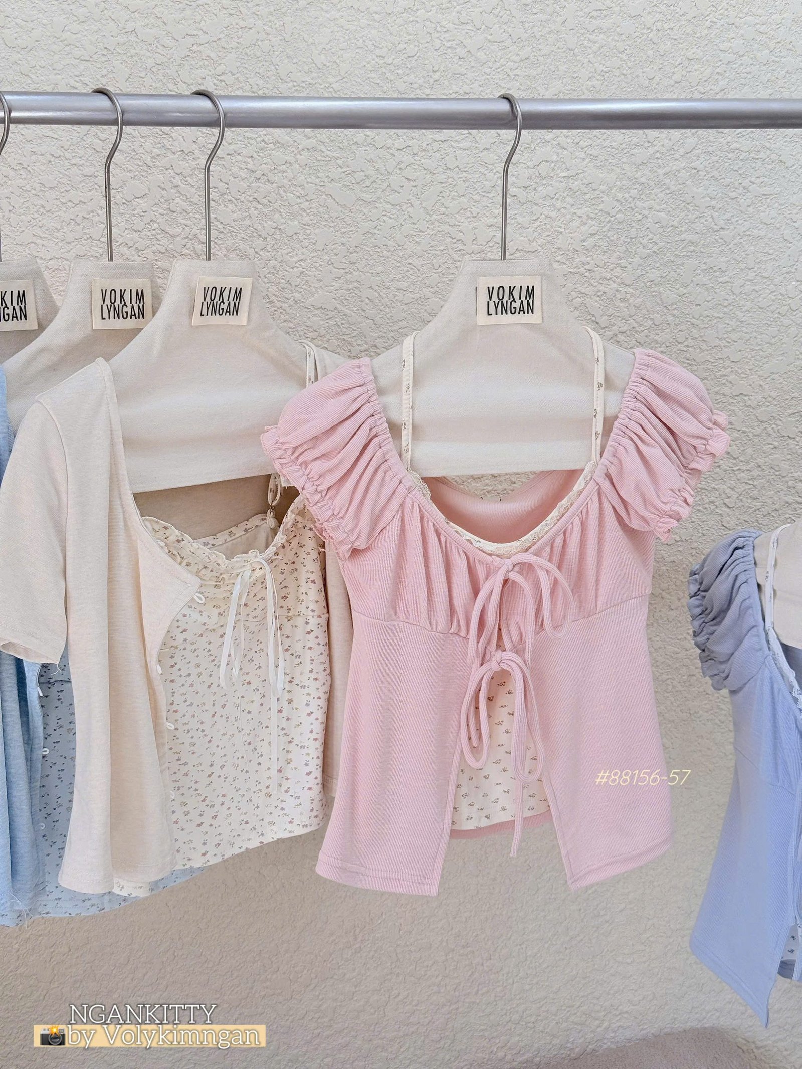 Áo 2s yếm hoa tay nhúng - Ảnh 20