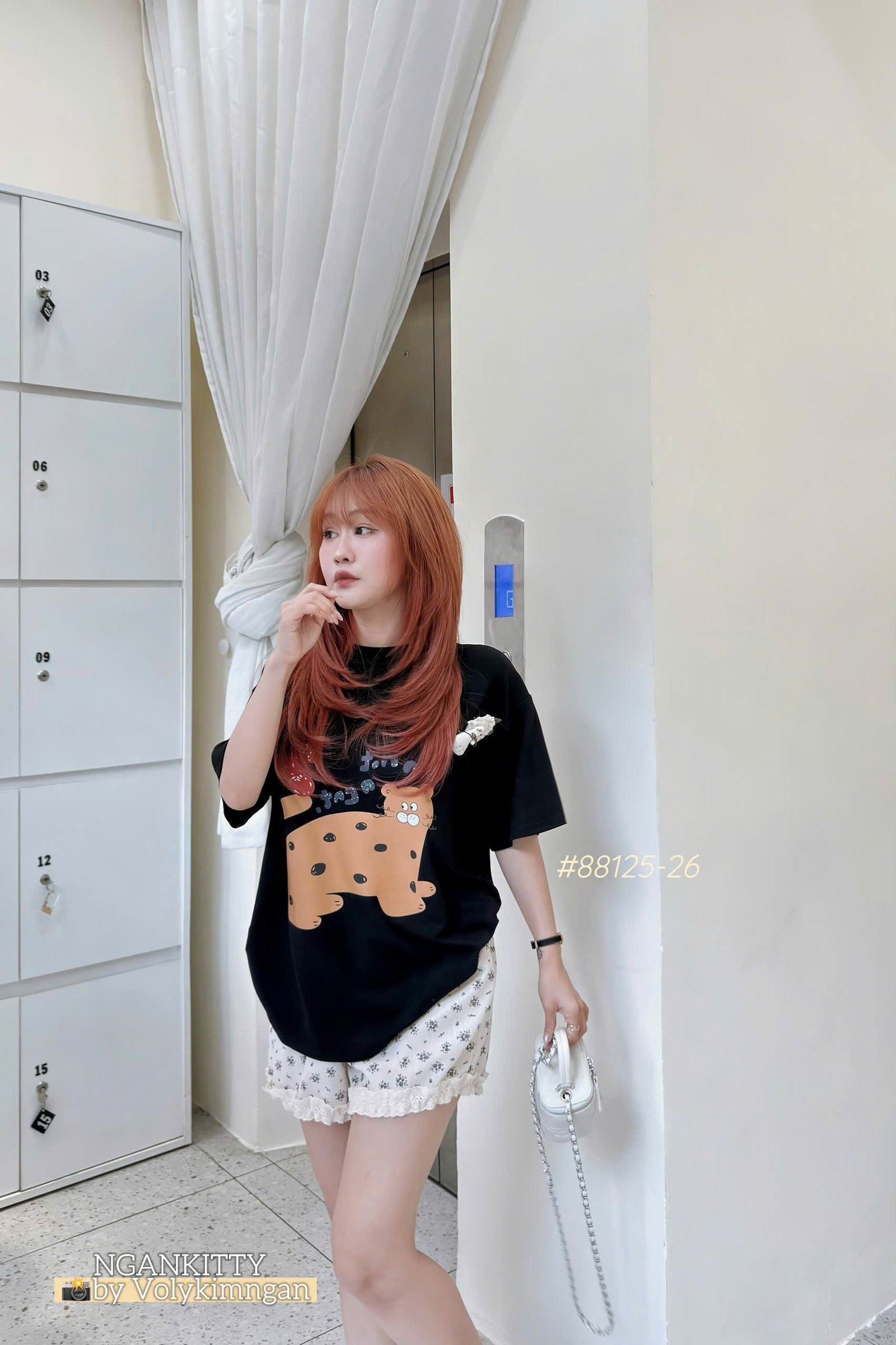 Set Mèo short hoa viền ren - Ảnh 11