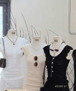 Váy ren dệt tiểu thư
