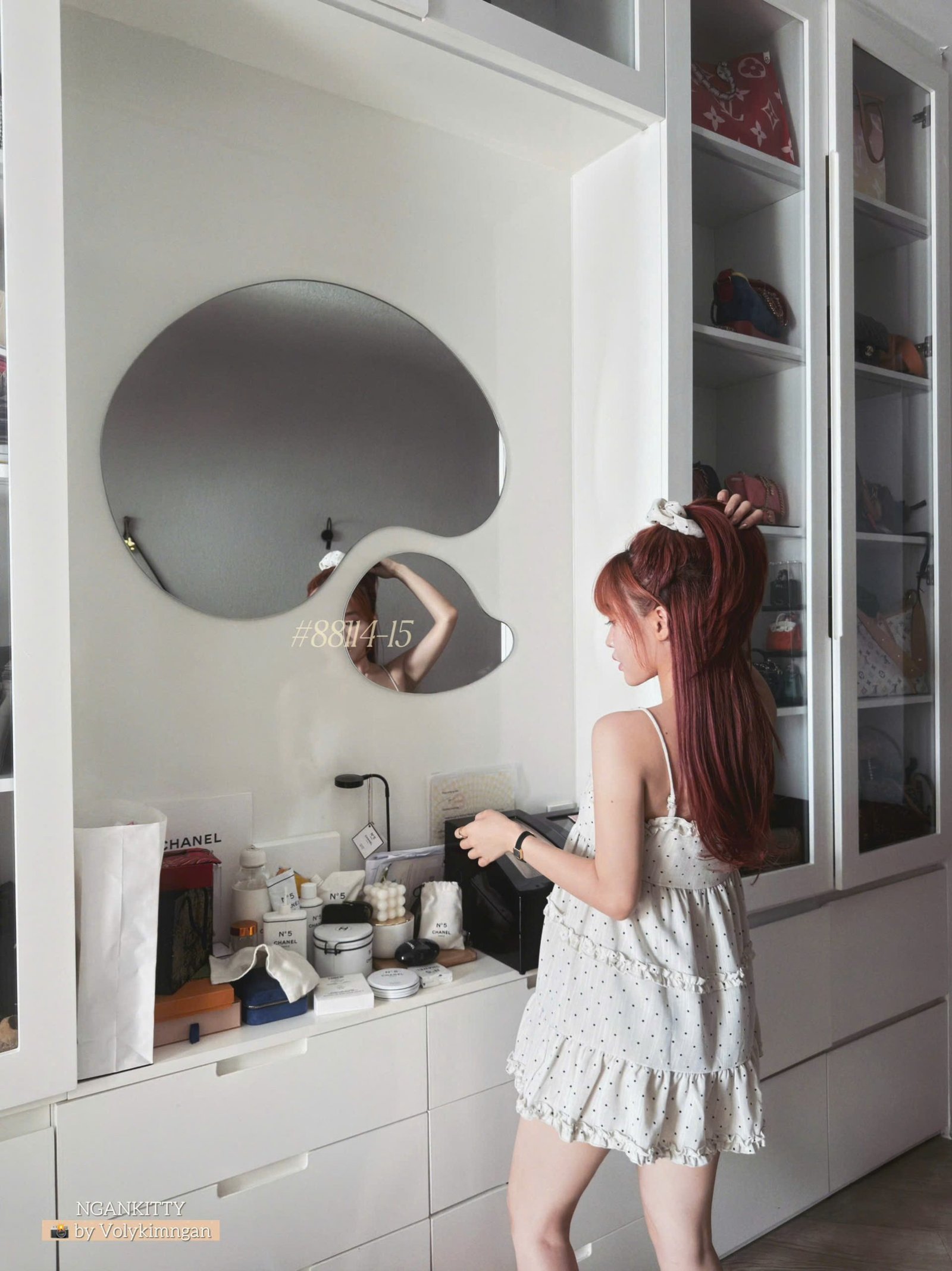 Áo 2s bi tầng viền bèo - Ảnh 8