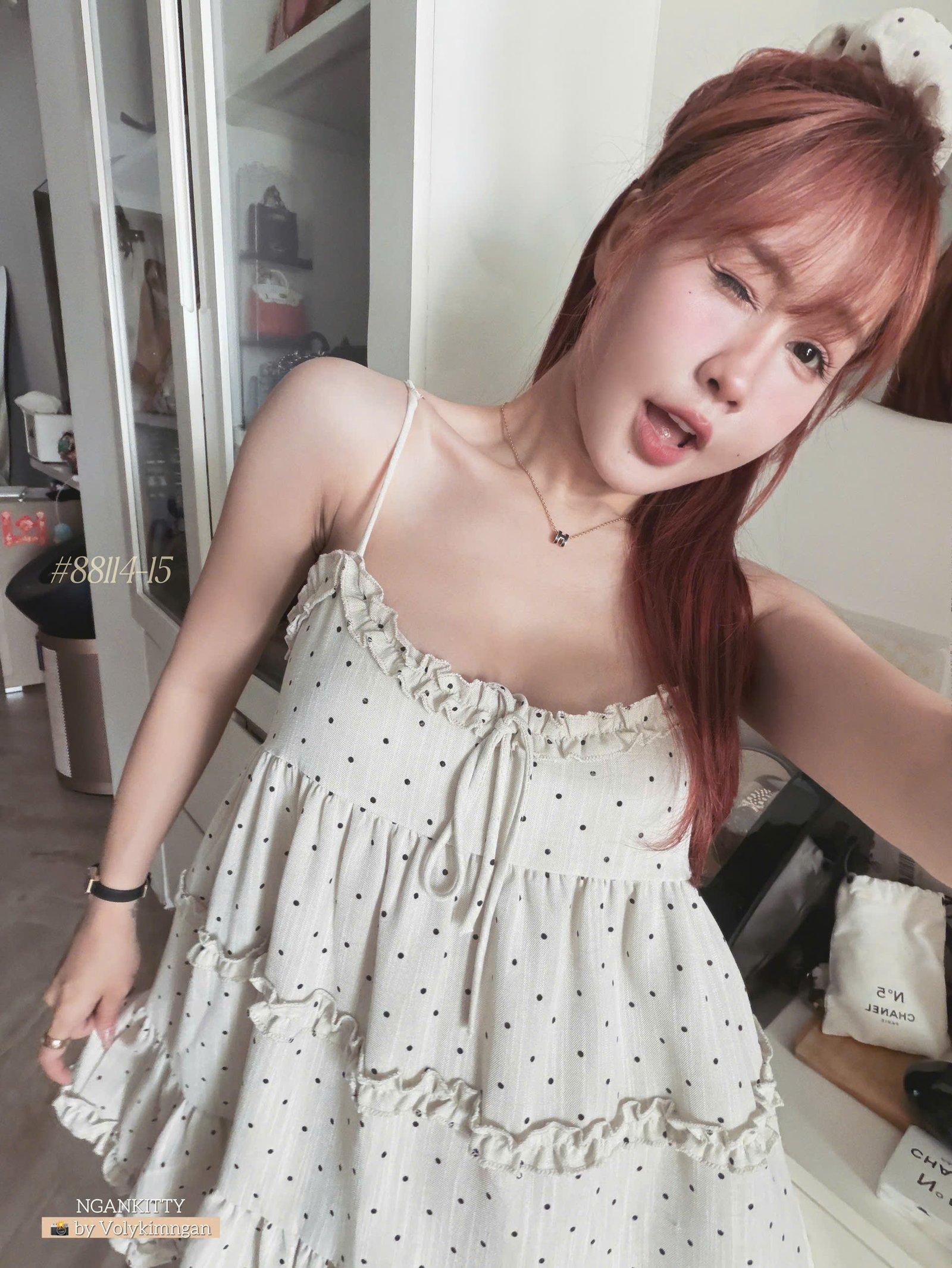 Áo 2s bi tầng viền bèo - Ảnh 2