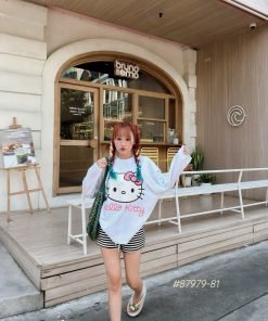 Set Hellokitty 15 short sọc