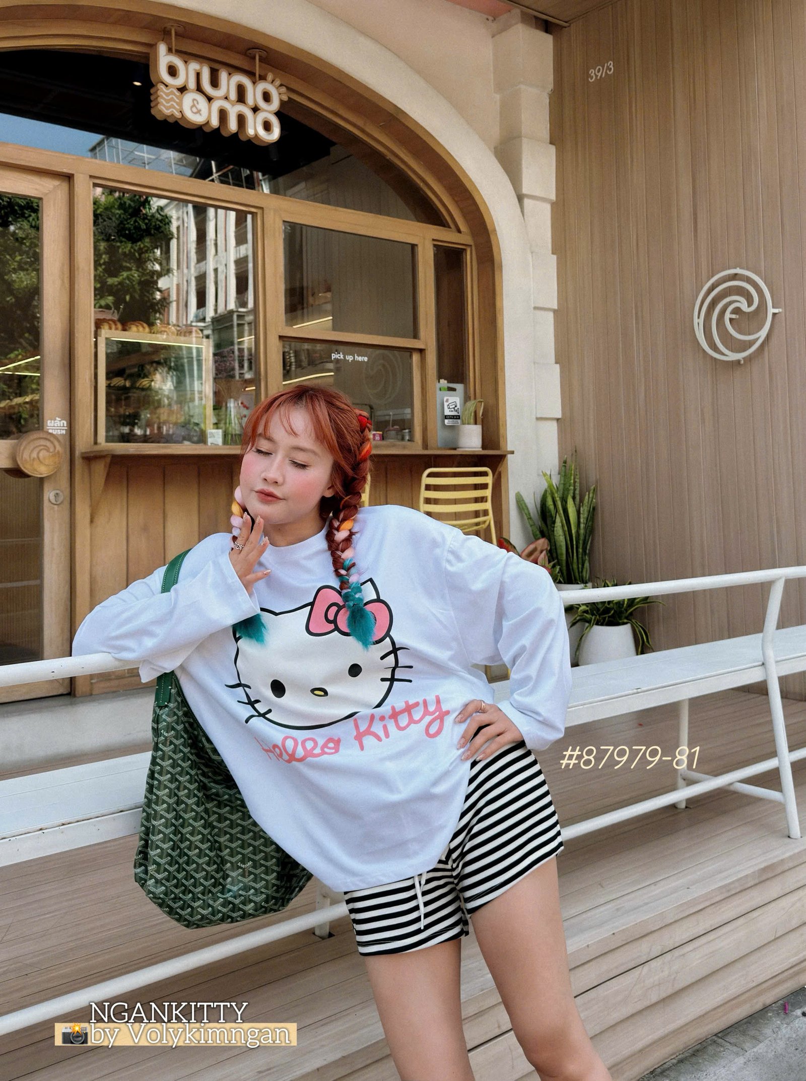Set Hellokitty 15 short sọc - Ảnh 3