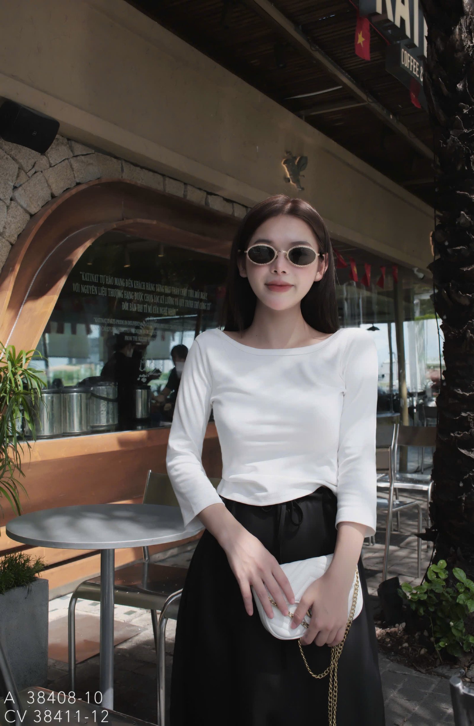 Áo td trơn lưng sâu - Ảnh 2
