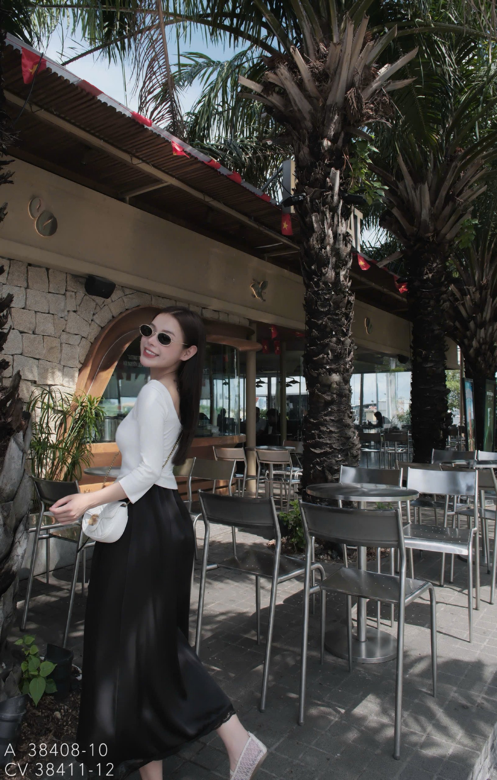 Áo td trơn lưng sâu - Ảnh 10