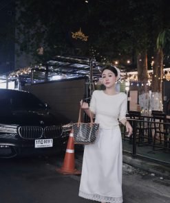 Áo td trơn lưng sâu