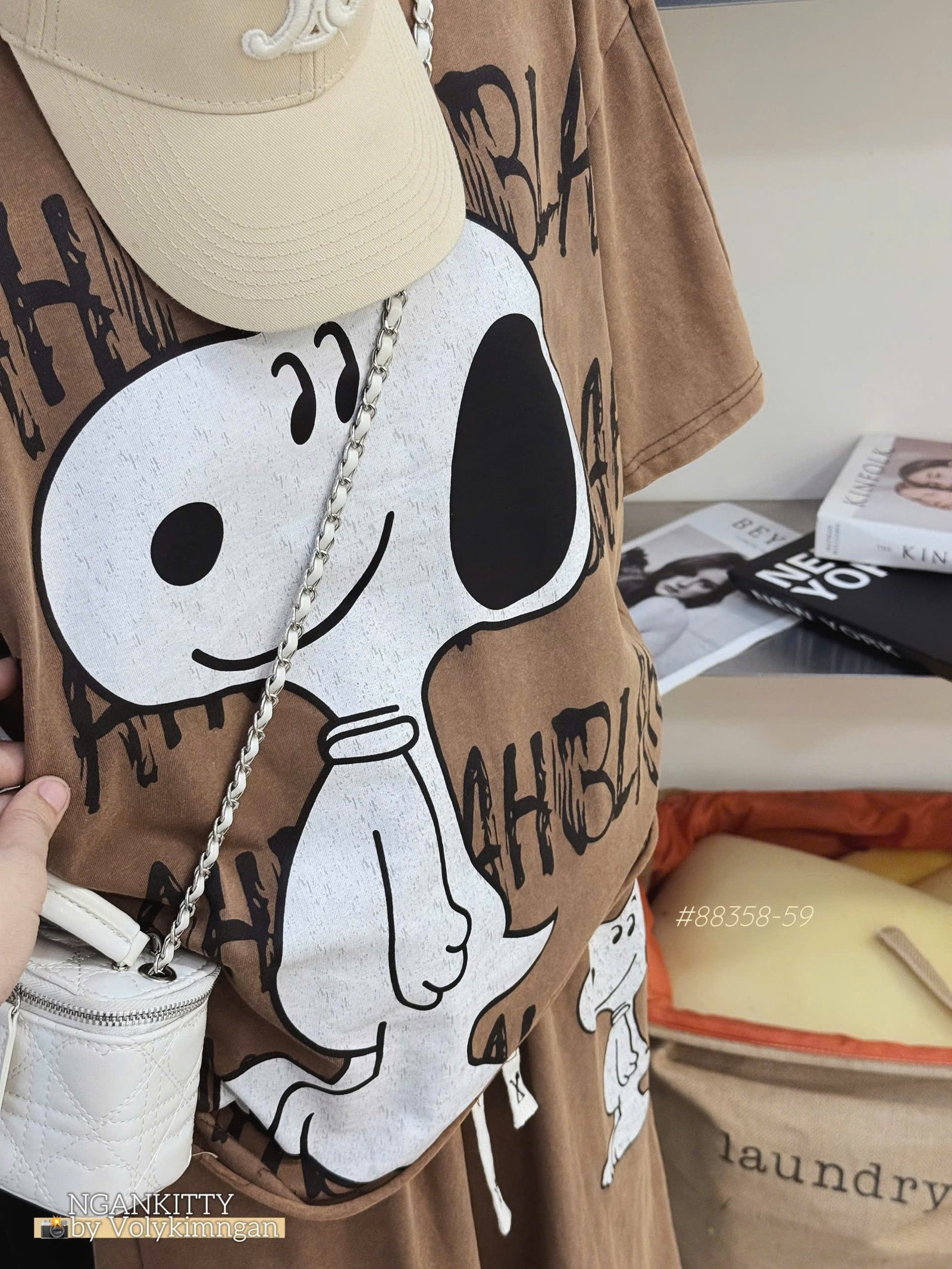 Set chó Snoopy suông viền - Ảnh 10