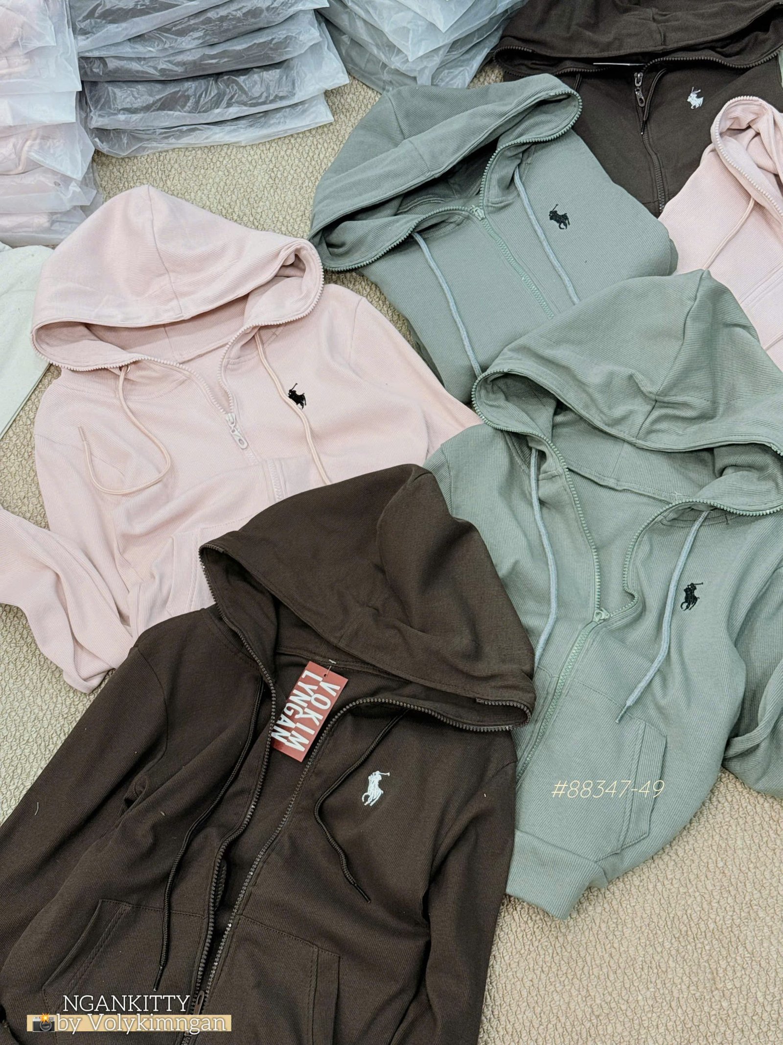 Áo khoác ôm logo Pololauren - Ảnh 5