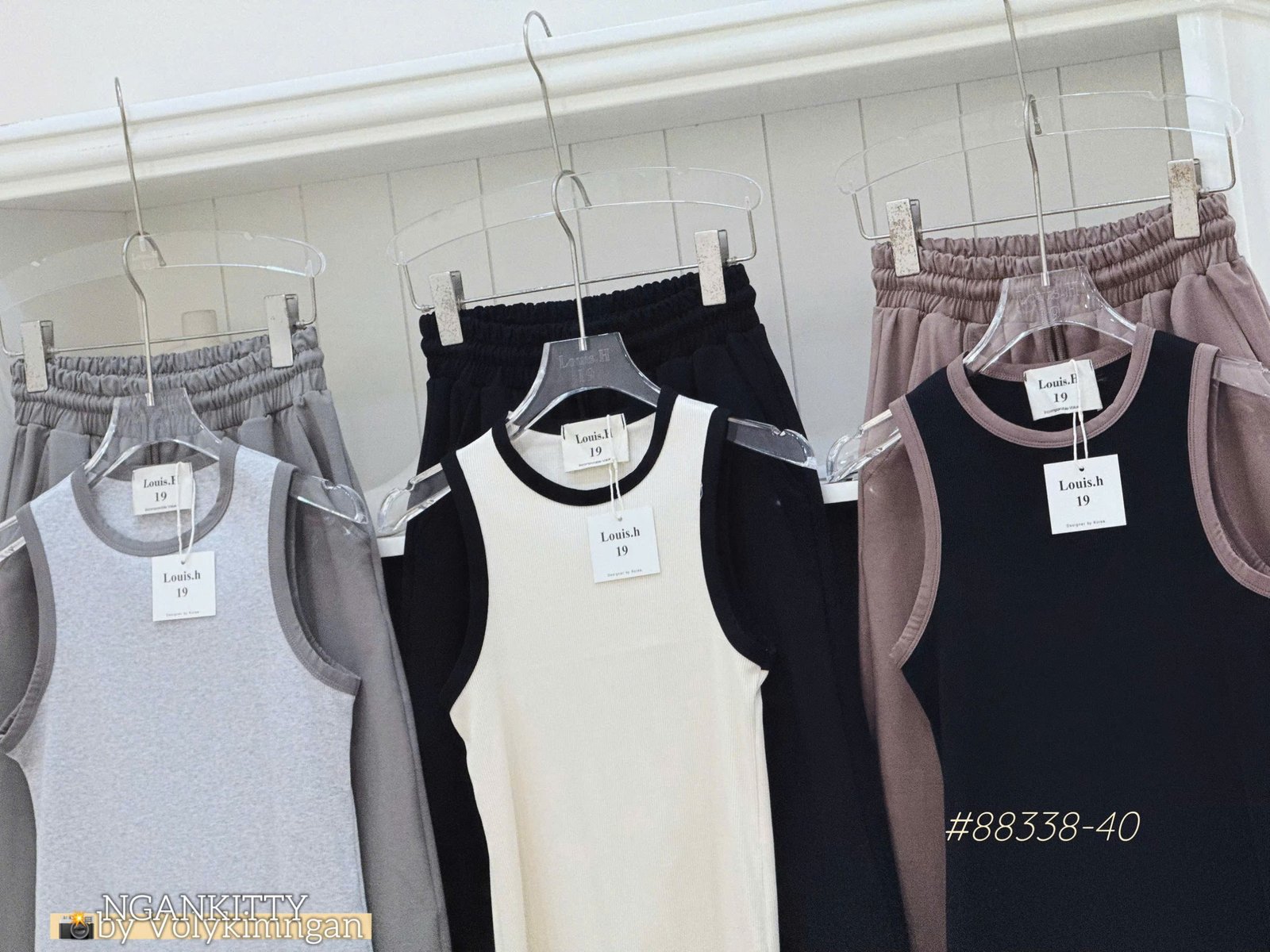 Set sn viền quần suông - Ảnh 6