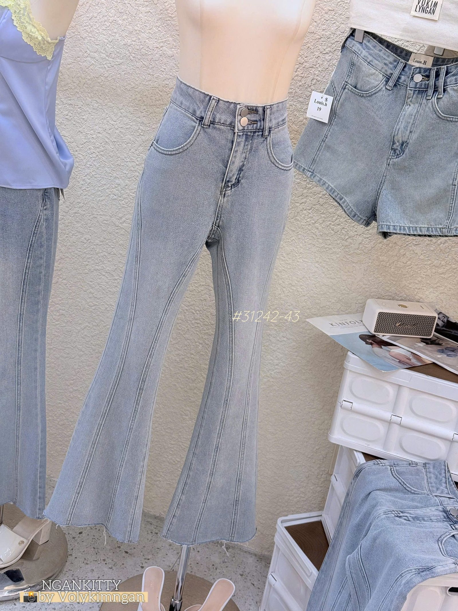 Quần jean bass hyper WGWE - Ảnh 5