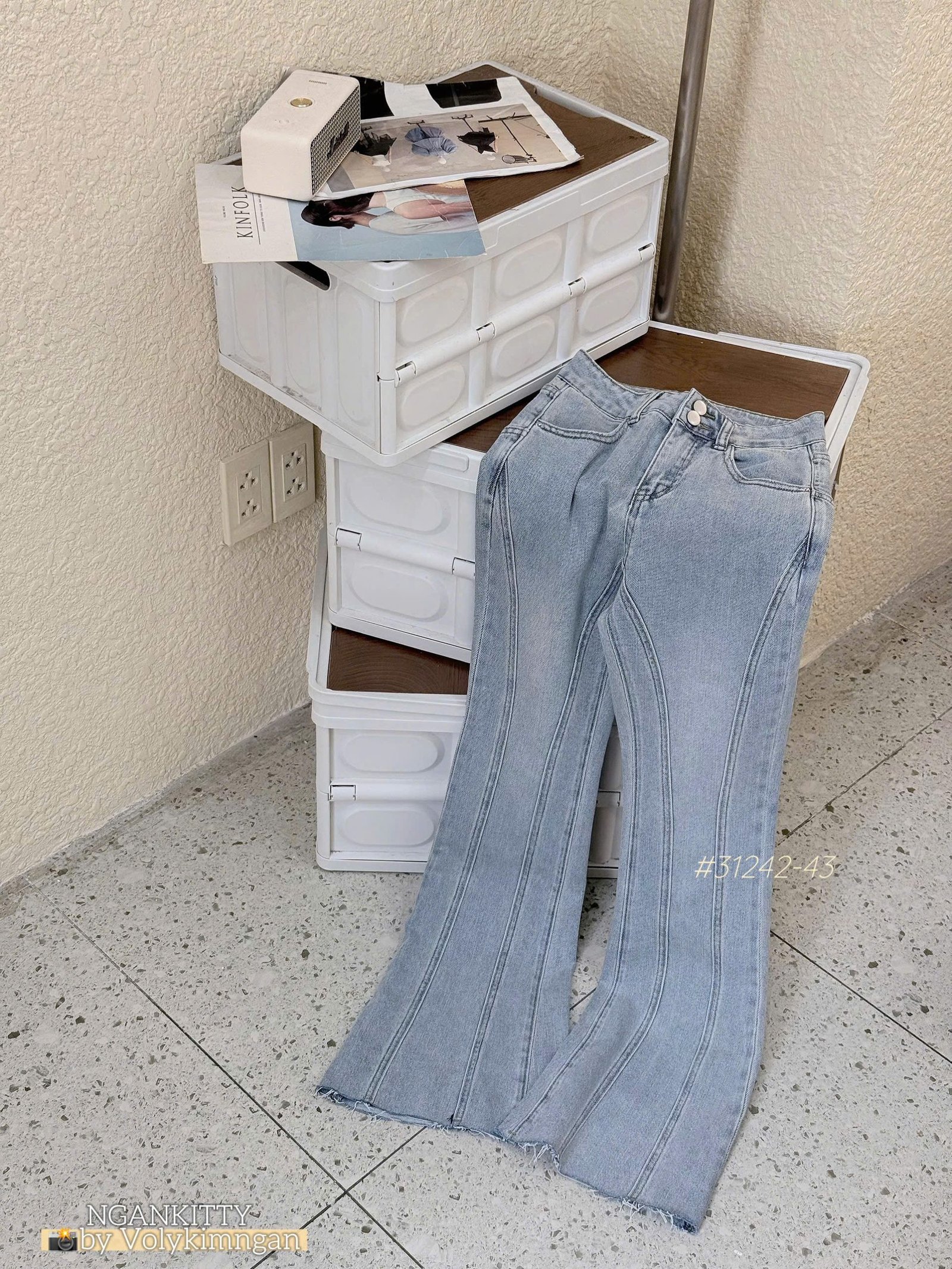 Quần jean bass hyper WGWE - Ảnh 2