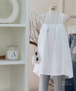 Áo váy 2 dây đơn giản wgwe