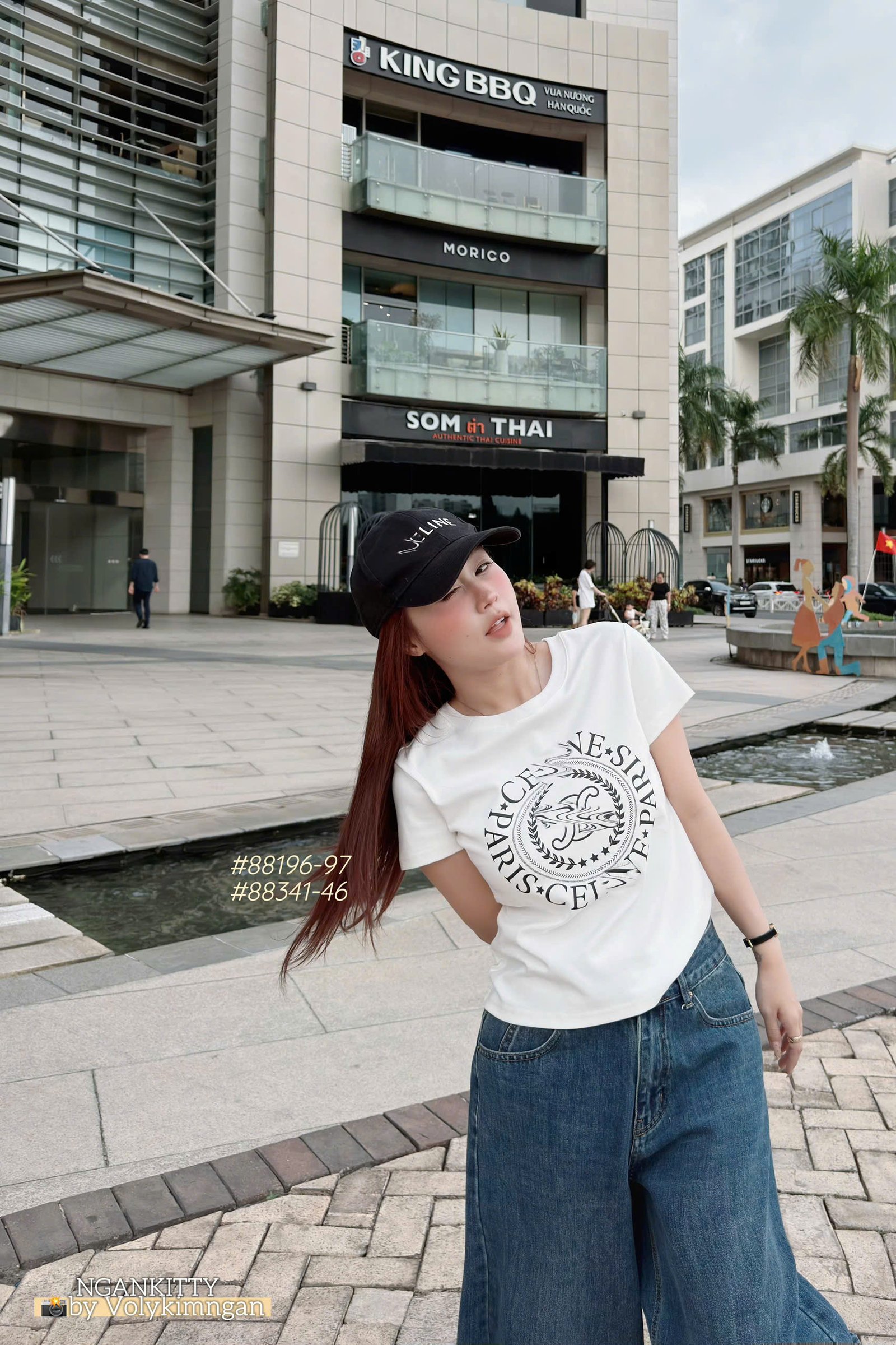 Áo babytee logo CELINE PARIS - Ảnh 4