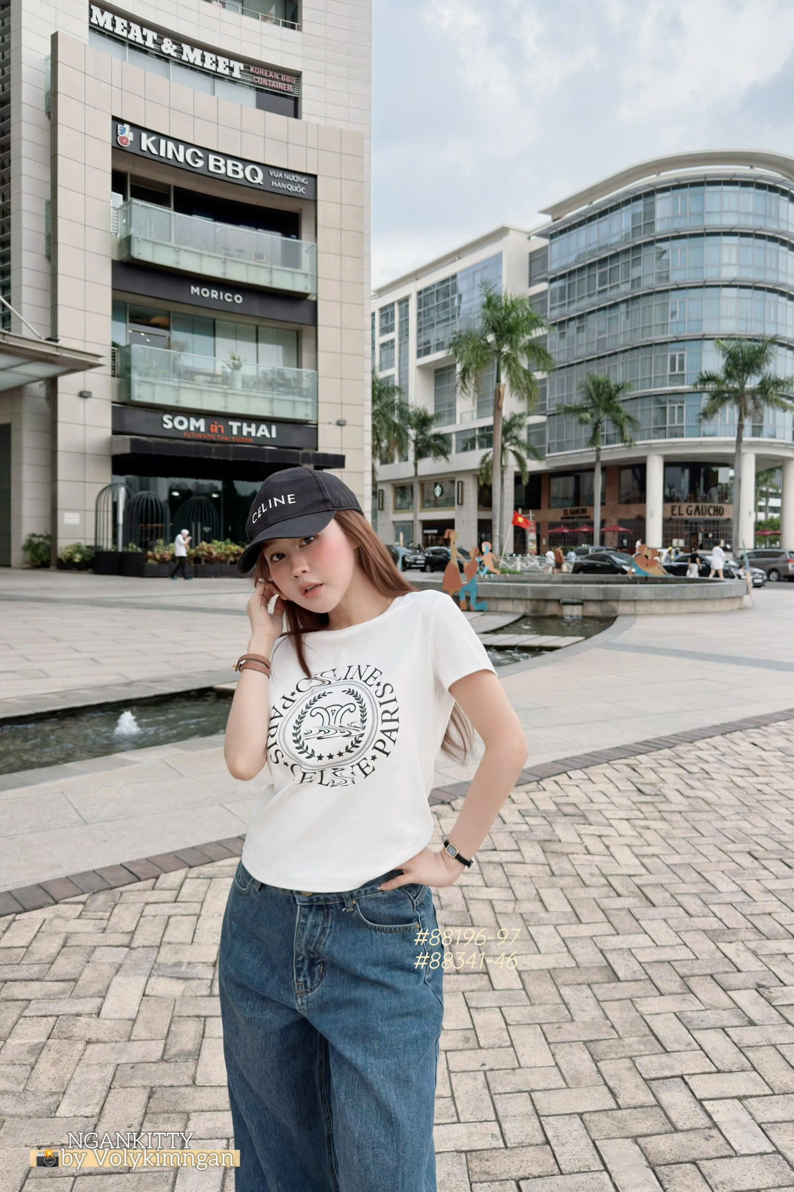 Áo babytee logo CELINE PARIS - Ảnh 7