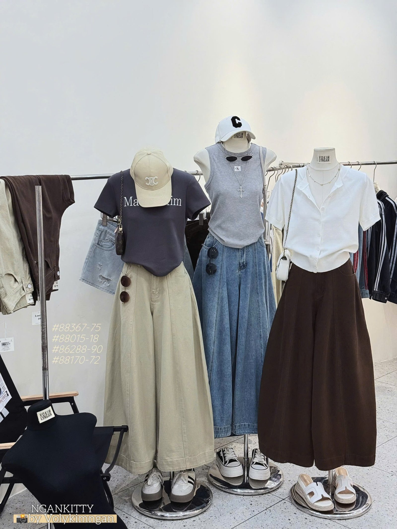Quần jean baggy BOM - Ảnh 12