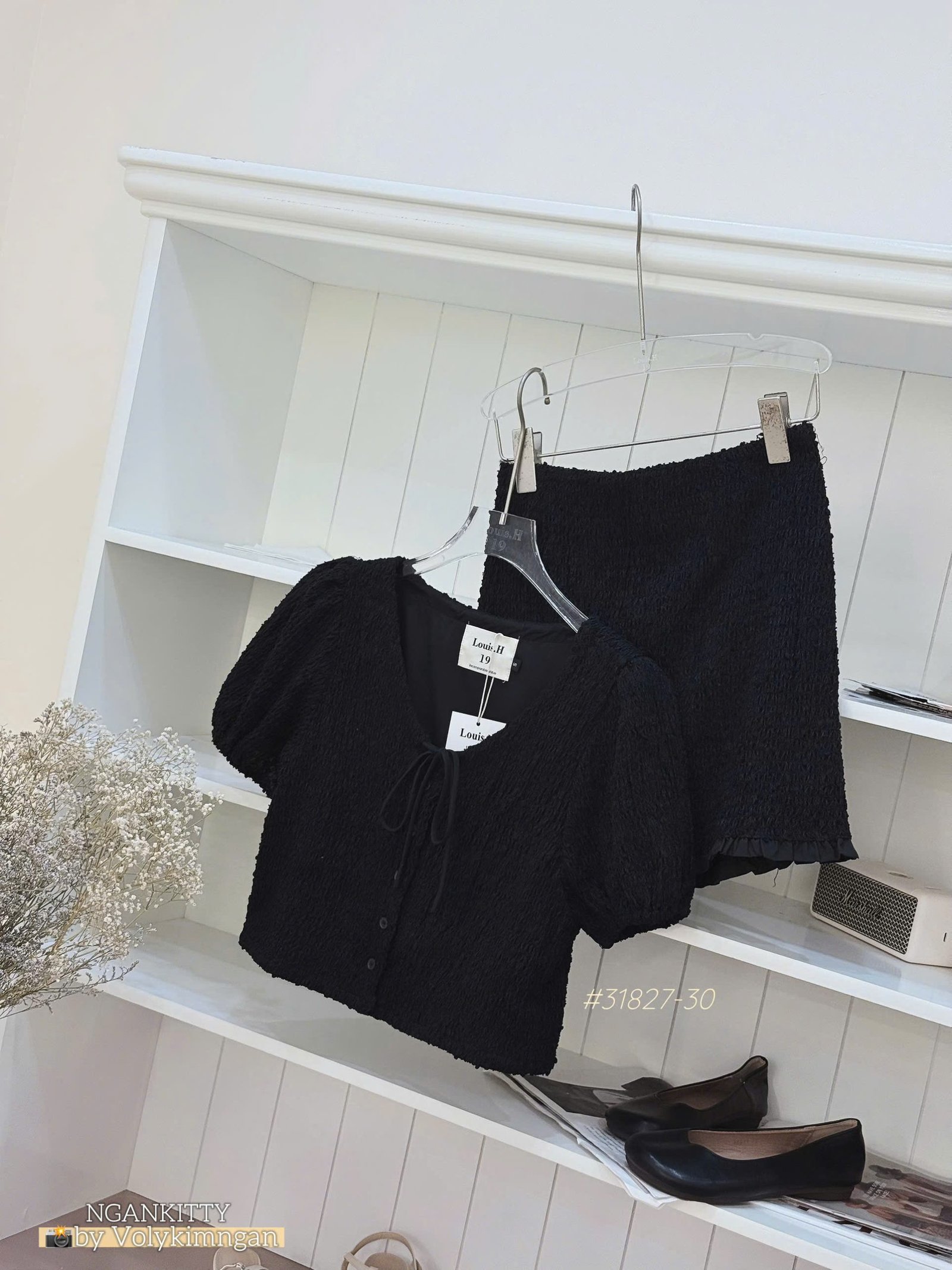 Set nhăn bèo tiểu thư Louis.H - Ảnh 4