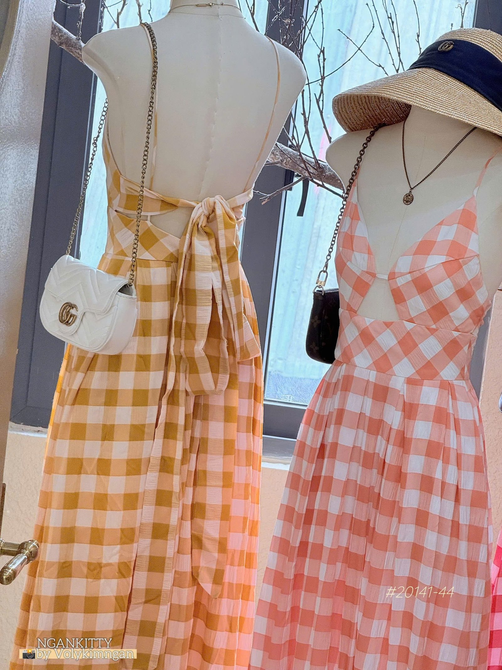 Váy Maxi Caro Xẻ Ngực - Ảnh 6