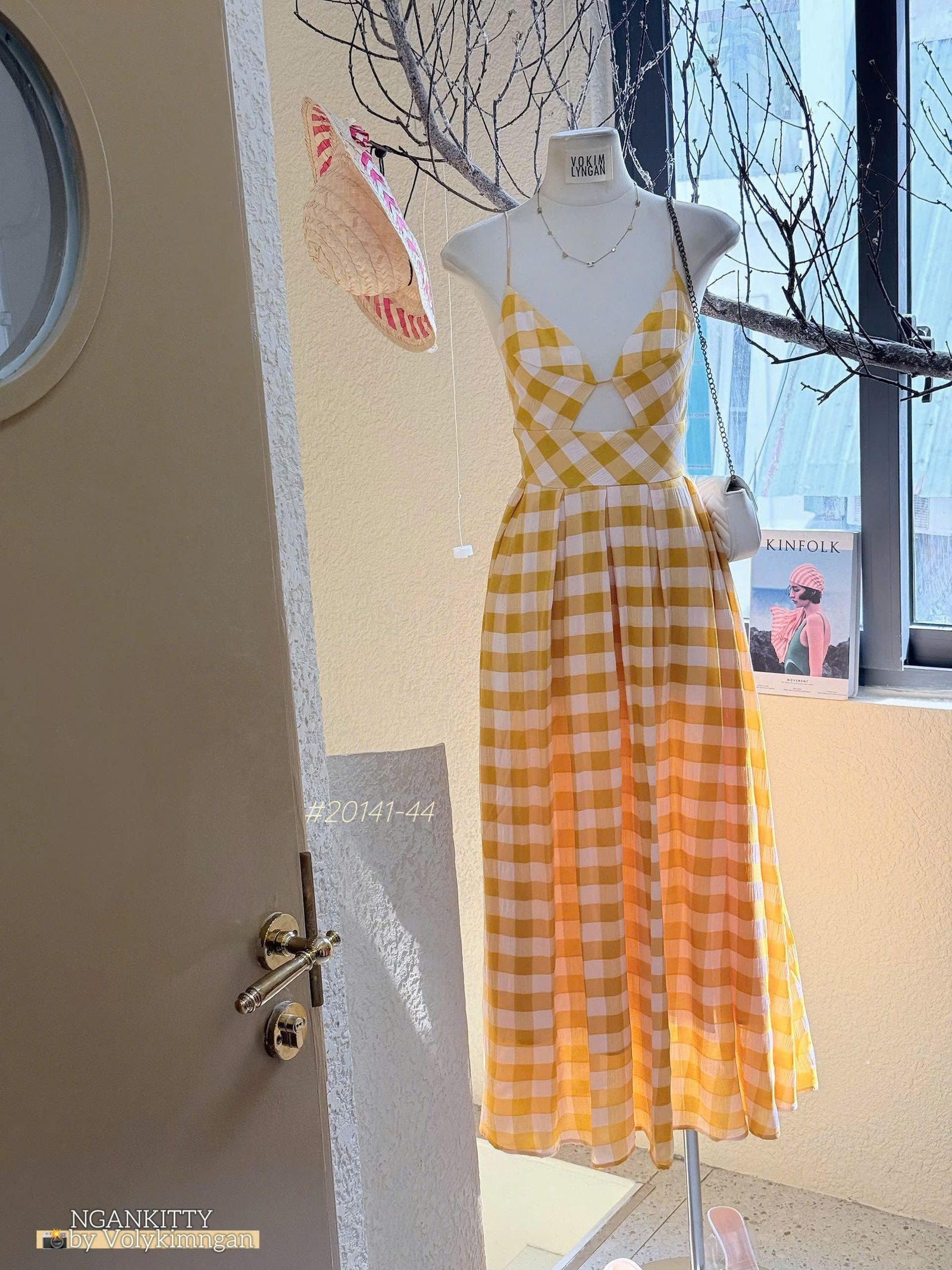 Váy Maxi Caro Xẻ Ngực - Ảnh 9