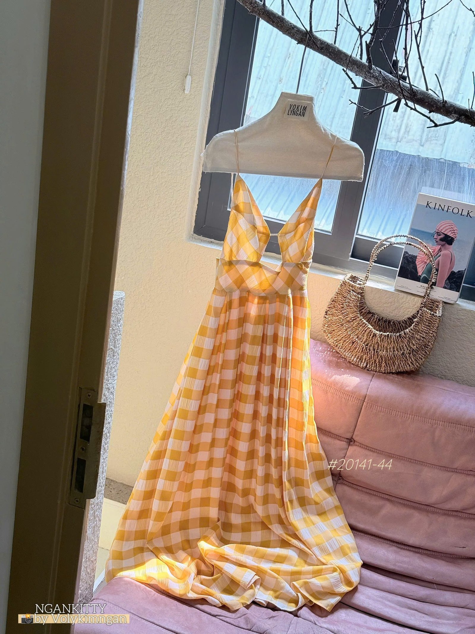Váy Maxi Caro Xẻ Ngực - Ảnh 3