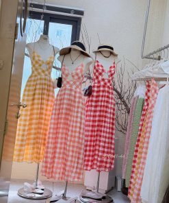 Váy Maxi Caro Xẻ Ngực