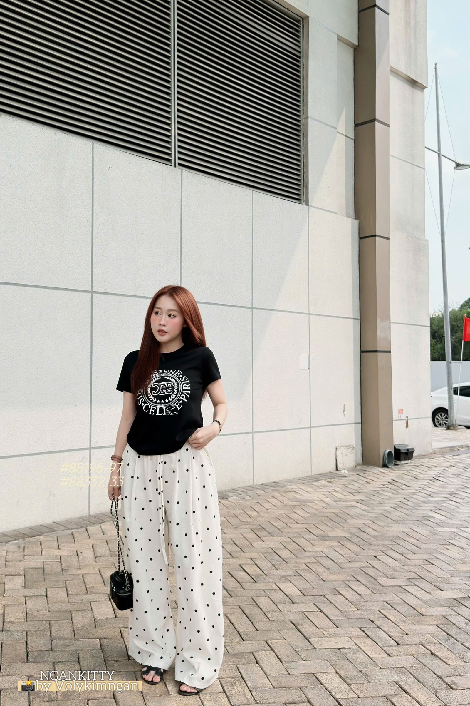 Áo babytee logo CELINE PARIS - Ảnh 2