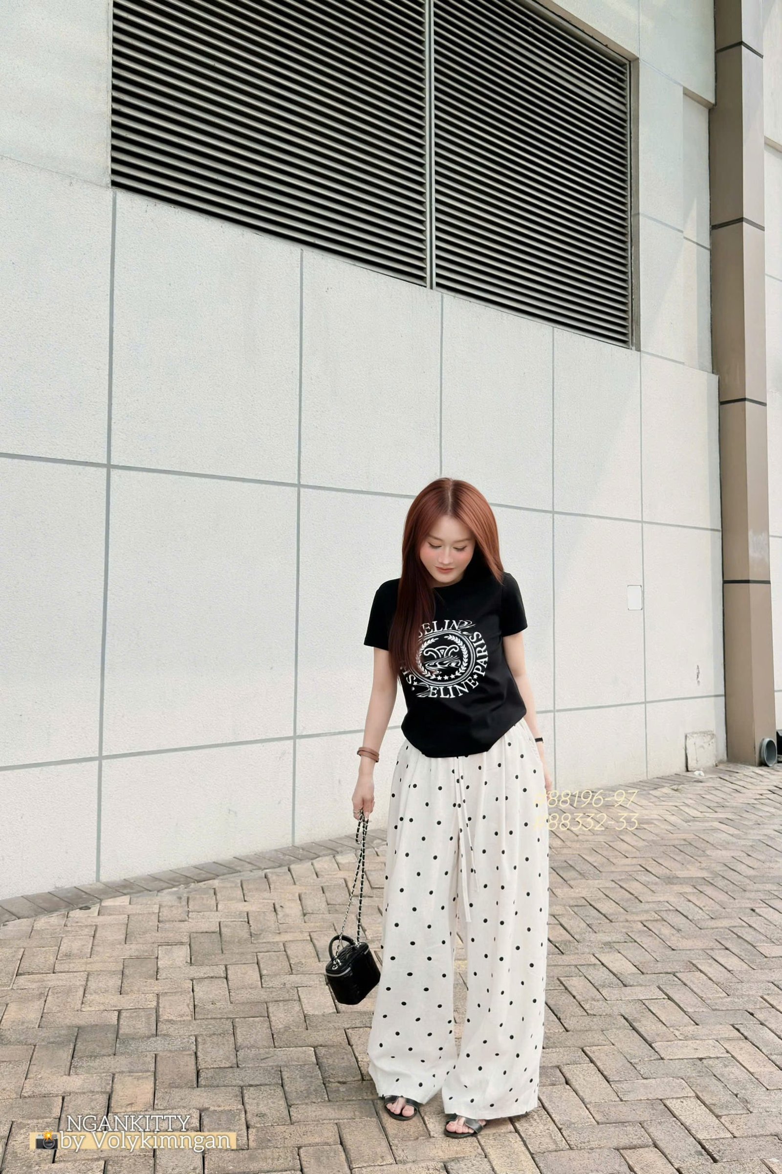 Áo babytee logo CELINE PARIS - Ảnh 9