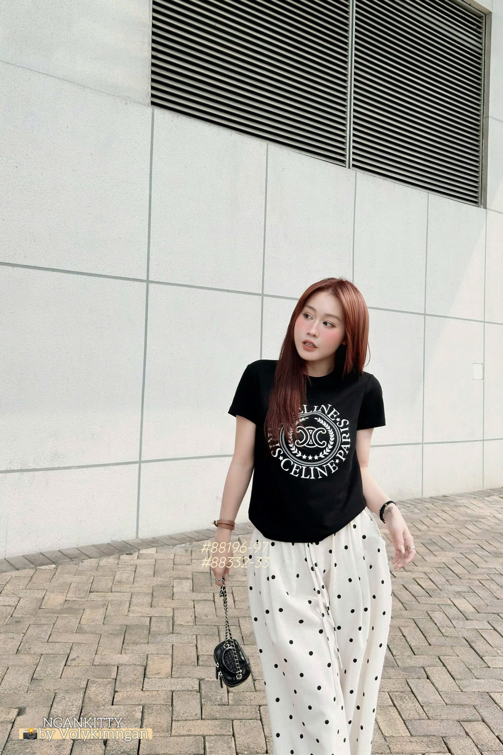 Áo babytee logo CELINE PARIS - Ảnh 6