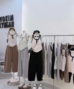 Set sn sọc nút quần BOM