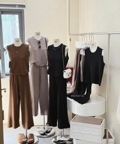 Set sn montergi gân hoạ tiết