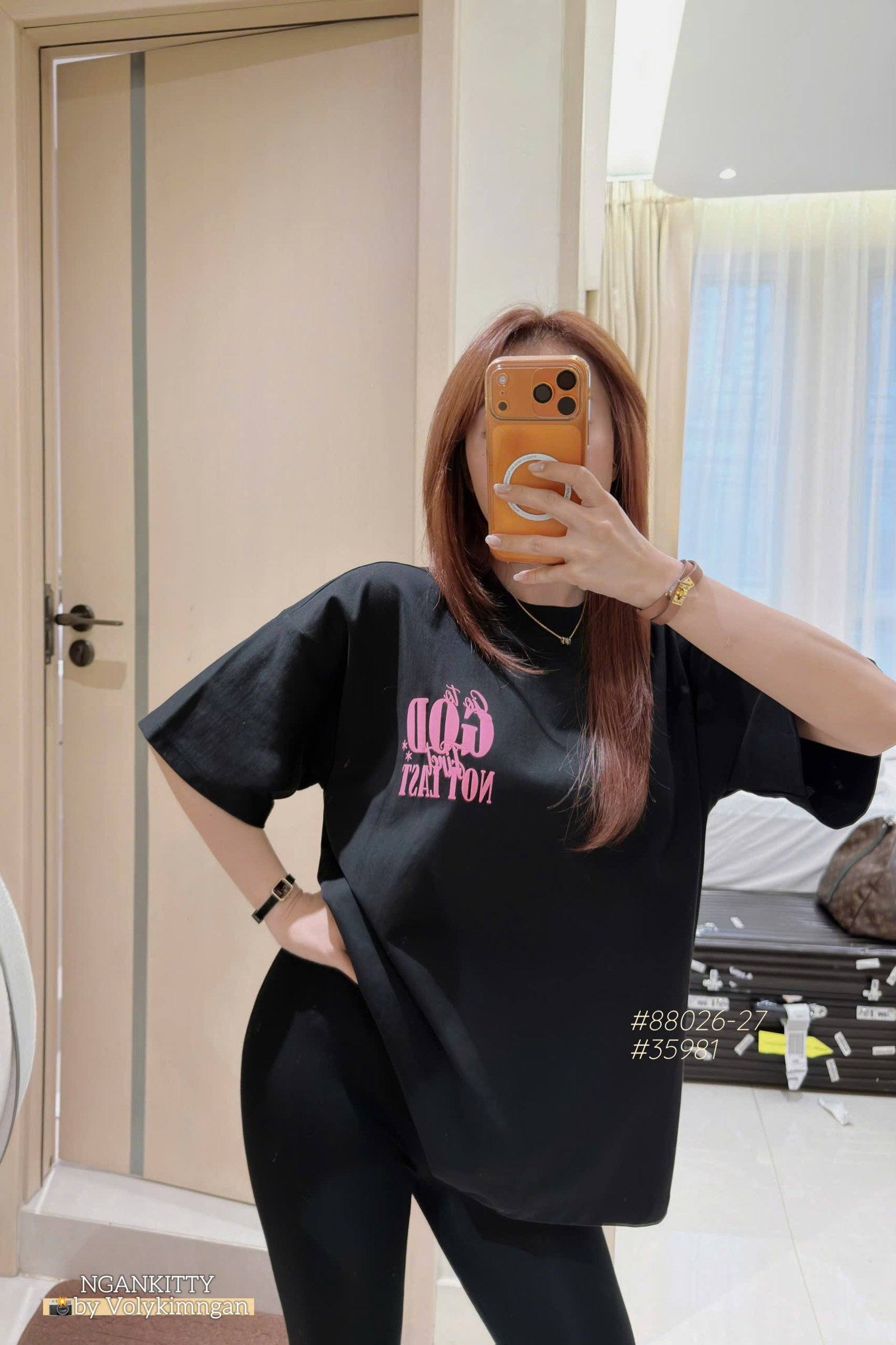 Áo boxy GOD NOT LAST - Ảnh 6